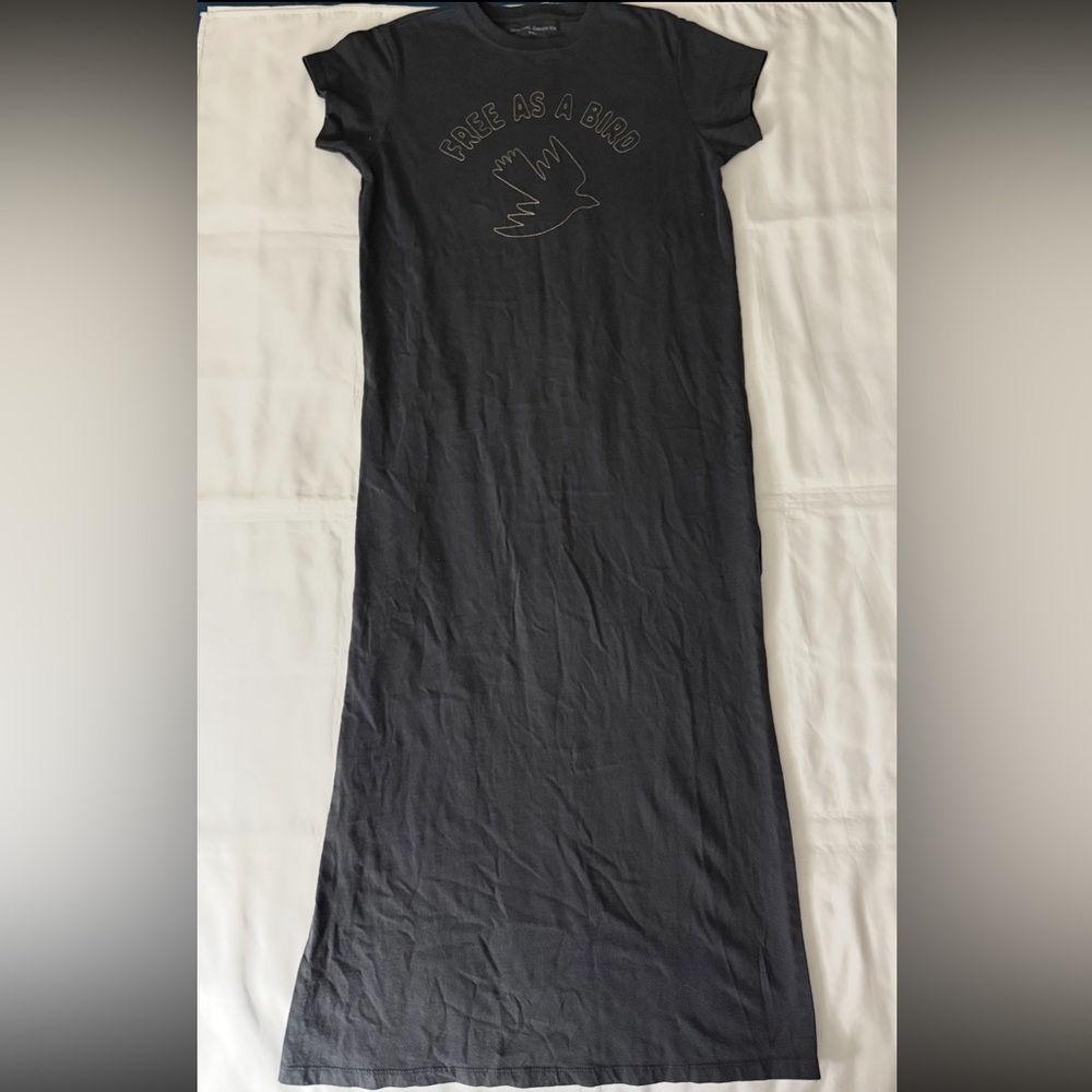 Spiritual Gangster Free Dove Rumi Short Sleeve Maxi Dress